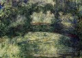 El Puente Japonés VIII Claude Monet Impresionismo Flores
